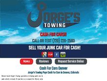 Tablet Screenshot of jorgestowingdenver.com